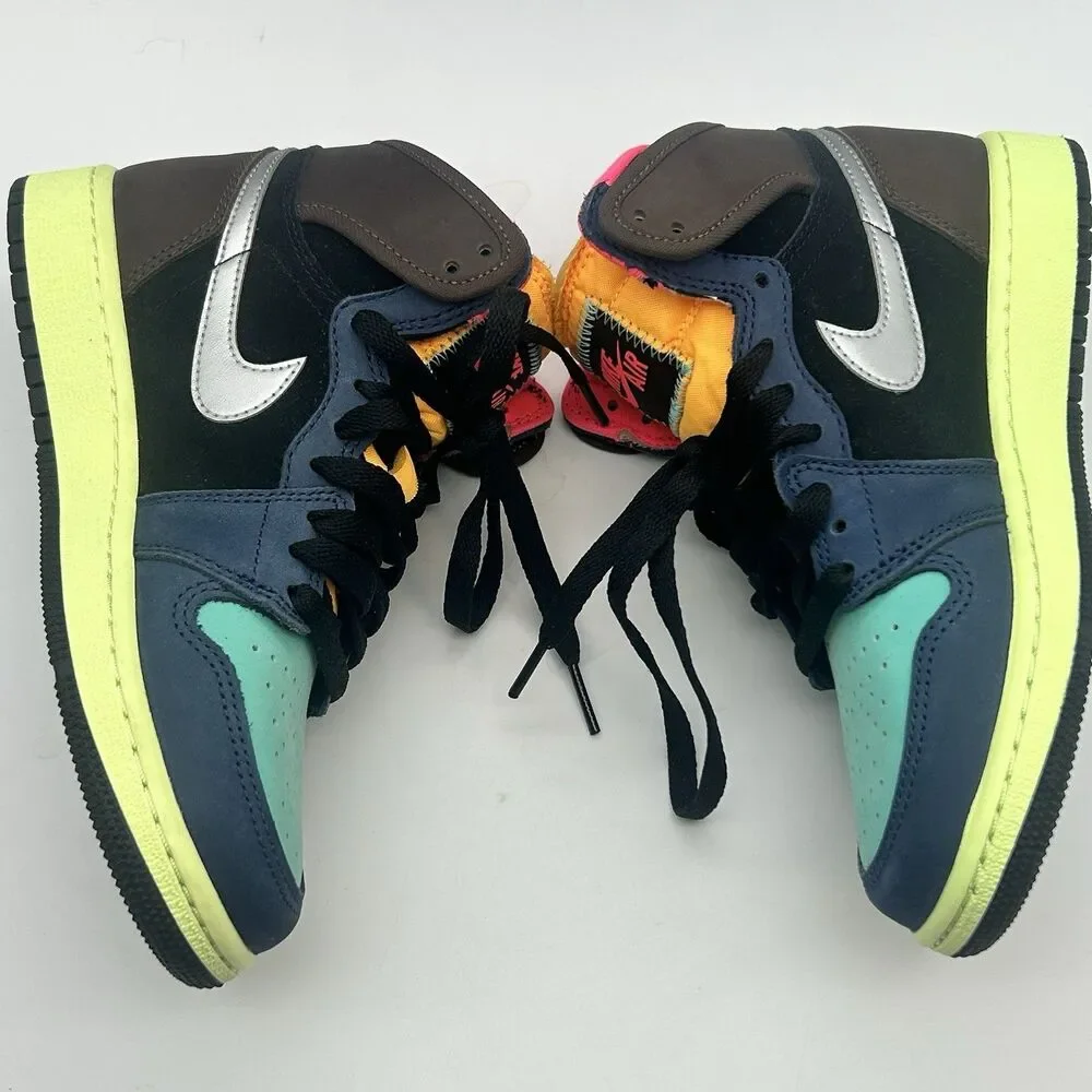 Nike Air Jordan 1 Retro High OG GS Bio Hack 3.5Y 575441-201 Multicolor
